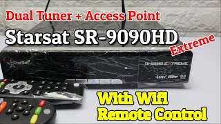 Full Review Starsat SR9090HD Extreme SR90000 Receiver Dgn System Hybrid [upl. by Andrews]