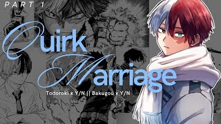 13 An arranged quirk marriage  Forced to marry Bakugou Katsuki [upl. by Nnyled]