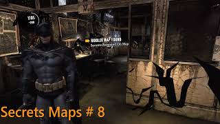 Batman Arkham Asylum  All Riddlers Secrets Maps Locations [upl. by Radmen]