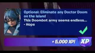 Fortnite  Eliminate any Doctor Doom on the Island  Chapter 5 Season 4 [upl. by Inajar838]