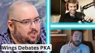 WingsOfRedemption￼ DESTROYED in debate on Old PKA  Podcast Highlight Clip of best Wings PKA moments [upl. by Tati]