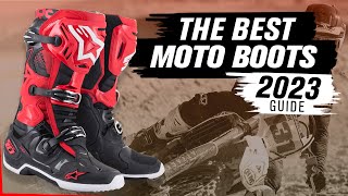 Best Premium Motocross Boots  2023 [upl. by Ekard]