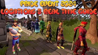 RuneScape Pride Event 2024 Locations and Real Time Guide [upl. by Ayor]