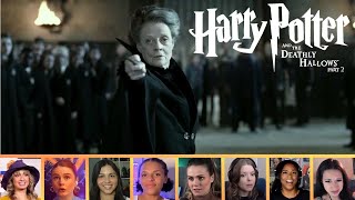 MASHUP REACTION to MINERVA MCGONAGALL VS SNAPE  Harry Potter and the Deathly Hallows Pt 2 2011 [upl. by Nagem]