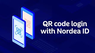 Log in to Nordea Netbank with a QR code  Nordea Pankki [upl. by Wanfried]