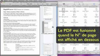 Fusion des PDFs avec Apercu Mac OSX [upl. by Billye]