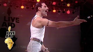 Queen  Hammer To Fall Live Aid 1985 [upl. by Moorish388]