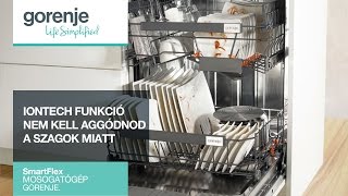 Gorenje Smart Flex mosogatógép IonTech funkció [upl. by Korfonta]