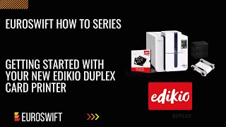 Getting started with your Edikio Duplex Card Printer [upl. by Akcirred]