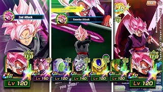 SCYTHE ROSE GOKU BLACK WITH COUNTERS IS INCREDIBLE  CUSTOM CARD  DBZ Dokkan Battle [upl. by Atirehgram]