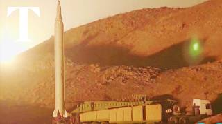 Iran launches 200 ballistic missiles at Israel [upl. by Enelyam]