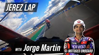 A lap behind Jorge Martin  Ducati Panigale V4S  Jerez  motogeo [upl. by Taub]