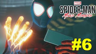 Marvel SpiderMan Miles Morales Episode 6  Electro Venom Powers [upl. by Peisch]