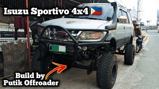 Isuzu Sportivo 4x4 build by Putik Offroader amp Auto Repair Shop  Nellywerkz TV [upl. by Labinnah]