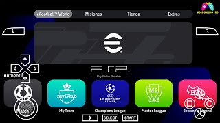 eFootball 2024 PPSSPP Chelito 19  PES 2024 PSP C19 ISO No Savedata amp No Textures Graphics 4k [upl. by Leihcim]