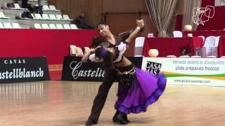 Sapafora  Bilotti ITA  2014 World Showdance STD  DanceSport Total [upl. by Yelac329]