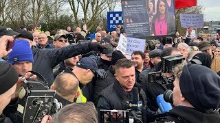 TELFORD PROTEST LIVE TOMMY ROBINSON [upl. by Alien]