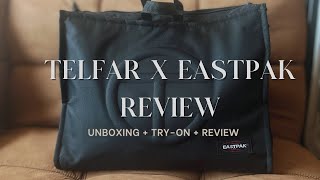 Telfar x Eastpak Review unboxing  tryon  review [upl. by Noislla244]