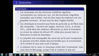 402 Introduction à la science des matériaux Généralités sur les matériaux pour lingénieur 22 [upl. by Dulci569]