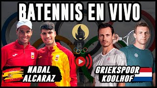 Nadal Alcaraz vs Griekspoor Koolhof  Tabilo Jarry vs Machac Pavlasek  Paris  Reacción en VIVO [upl. by Clara]