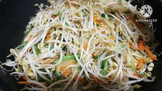 Ginisang Togue Na May Gulay cookingathome snowcapofficialjean501 [upl. by Ihab]