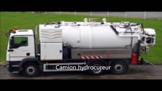 Camion hydrocureur [upl. by Sakovich]