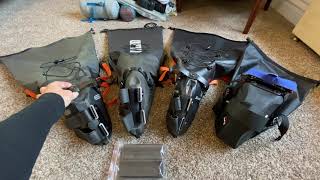 Popular Bikepacking Seat Packs Ortlieb vs Moosetreks vs Revelate Spinelock vs RockBros [upl. by Keyek]