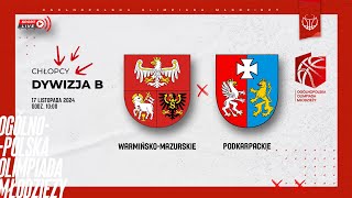 WarmińskoMazurskie  Podkarpackie OOM o awans [upl. by Ahidam]