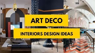 50 Awesome Art Deco Interiors Design Ideas We Love [upl. by Ecnerwal]