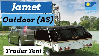 Jamet Outdoor AS Trailer Tent  2022 Model [upl. by Athelstan]