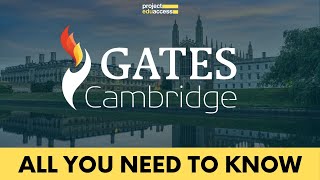 GatesCambridge Scholarship 202425 – All you need to know [upl. by Wolsky]