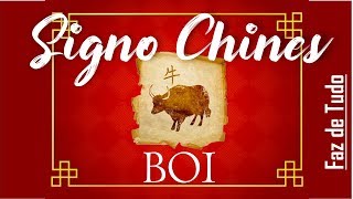 Caracteristicas Signo Chinês  Boi [upl. by Eelsha]