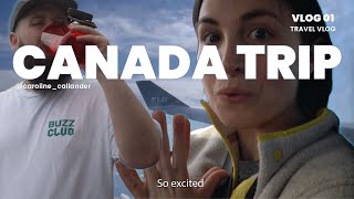 CANADA TRAVEL VLOG Flying home from New Zealand to Canada Part 1 [upl. by Kcirrez115]