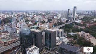 Stunning 4K Drone Tour of Westlands Nairobi – The Heart of Kenya’s Urban Oasis [upl. by Ateinotna]