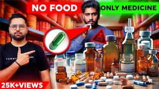 Hum Bina Food Sirf Medicine 💊 Khakar Kitne Dino Tak Zinda Reh Sakte hain Random Facts in Hindi [upl. by Old]