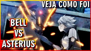 Veja como foi Bell Cranel VS Asterius o Minotauro Negro Danmachi Light Novel e Anime [upl. by Inasah235]