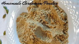 How to make Cardamom Powder at Home  Cardamon Powder  Iliki [upl. by Tertia437]