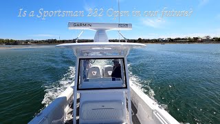 Sportsman Open 282 Sea Trial [upl. by Halehs]