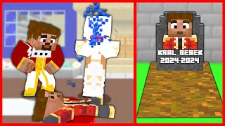 KRAL FAKİR AİLESİNİN BEBEĞİ ÖLDÜ FİLMİ 😱  Minecraft ZENGİN FAKİR HAYATI [upl. by Anneres]