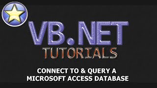 VBNET Access Database Tutorial SEGMENTED Connect amp Query MS Access Database 1 of 4 [upl. by Acinnor]