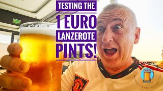 Surprising friends in Lanzarote and testing the 1 euro beer [upl. by Agneta143]