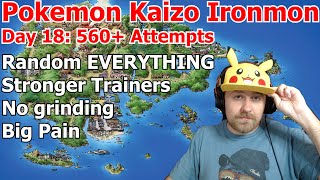 We back lets get this RUNNER  Pokemon Emerald Kaizo Ironmon Day 18 [upl. by Yraccaz]