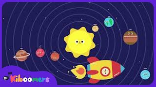 The Planets Song  The Kiboomers Preschool Songs amp Nursery Rhymes About The Solar System [upl. by Rosemare]