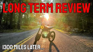 Talaria Sting R MX4  1000 Mile Long Term Review and ERide Pro Thoughts [upl. by Claudell]