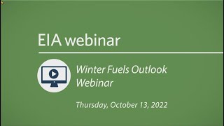 2022–2023 Winter Fuels Outlook [upl. by Euridice]