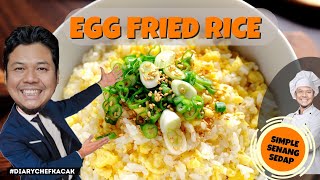 Egg Fried Rice Silent Version  Nasi Goreng Telur Viral [upl. by Nahtanoy]