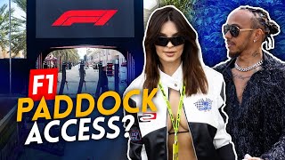 How to get an F1 PADDOCK PASS [upl. by Fogarty]