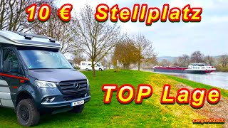 Unglaublich schöne amp günstige Wohnmobilstellplätze in Bayern am Main😍Geheimtipp für alle Camper❤️ [upl. by Tedder]