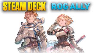 Steam Deck vs ROG Ally  Granblue Fantasy Relink [upl. by Anail357]