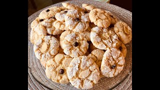 How to Make AMARETTI COOKIES  Italian Almond Cookies [upl. by Nesilla452]